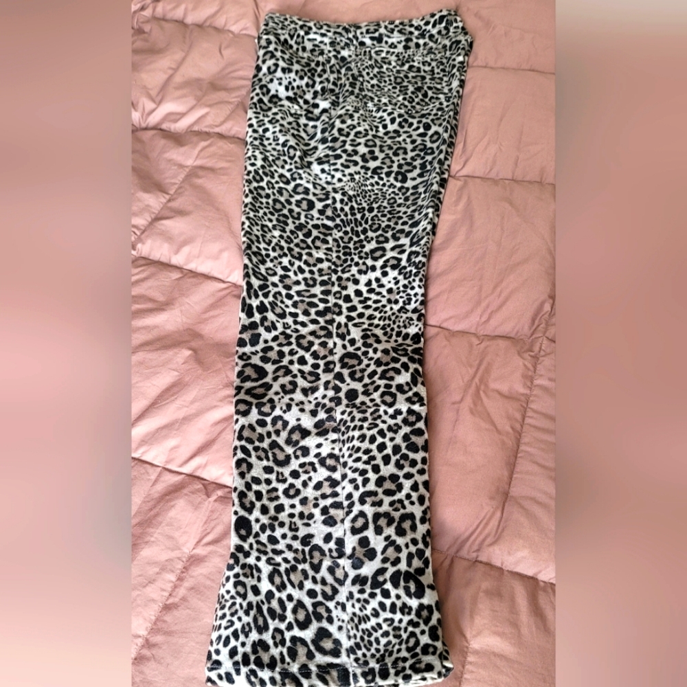 Leopard Jeans Size 8